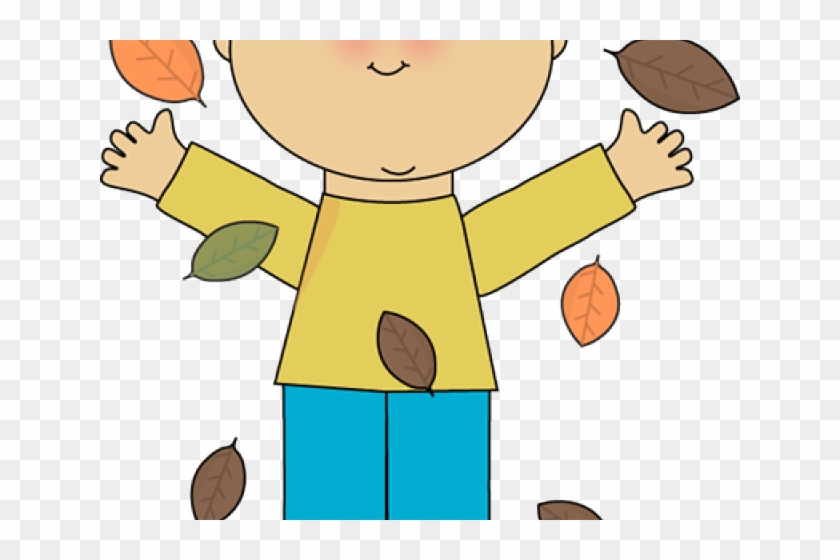 Autumn Clipart Boy - Fall Clipart Kid #1707381