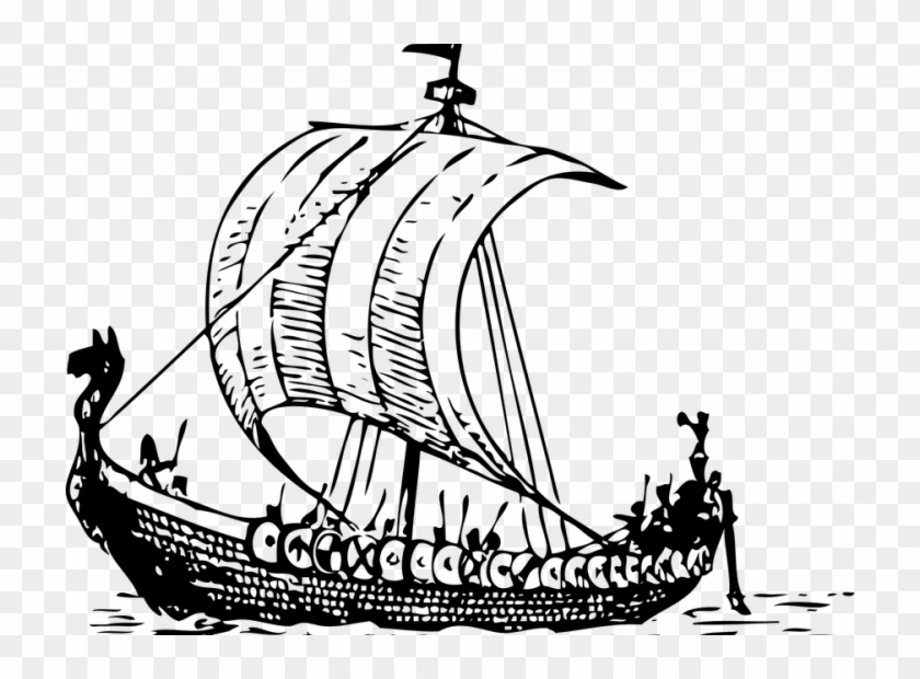 Come And Make A Mini Viking Long Boat, Decorate A Shield - Norse Viking Ship Tattoos #1707399