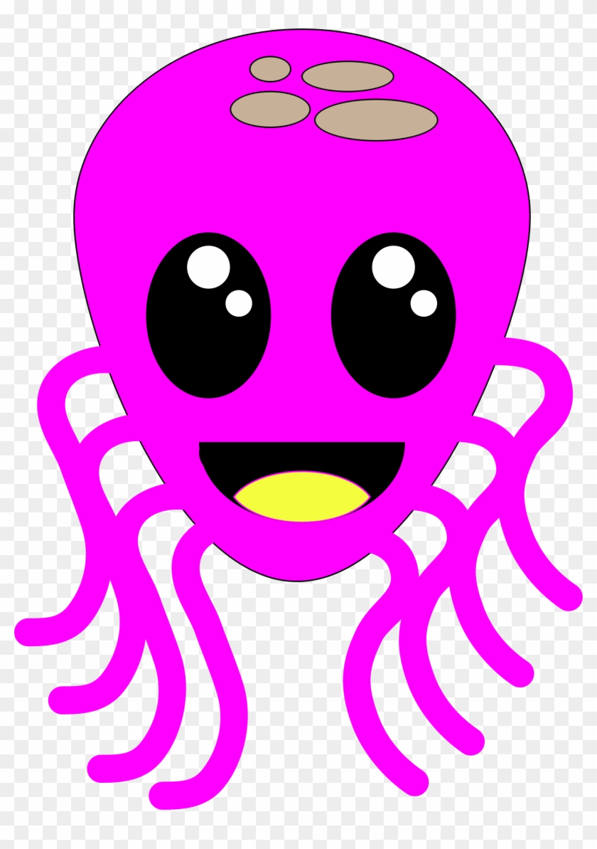 Clipart - Octopus - Smiley #1707438