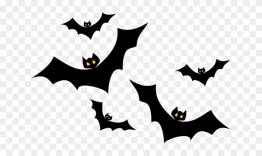 Halloween, Nocturnal, Bats, Haunted, - Halloween Bat Png #259624