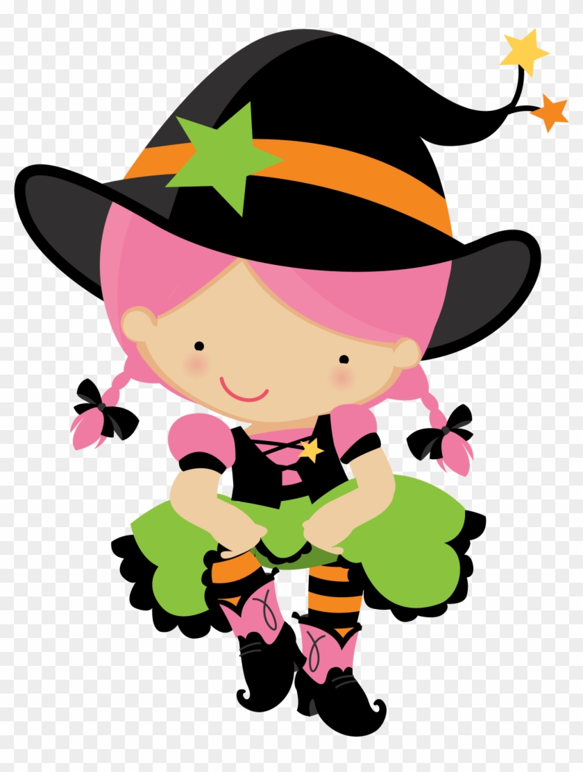 Children Dressed For Halloween Clipart Is It - Bruxa Minus #259627