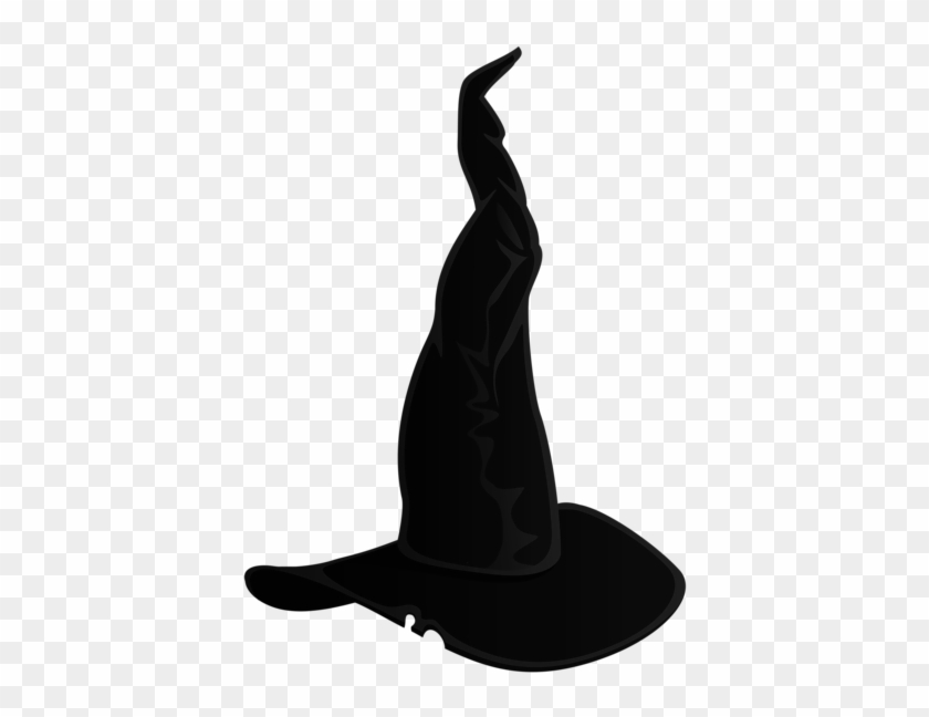 Large Black Witch Hat Transparent Png Clipart - Witch Hat Transparent Background #259734