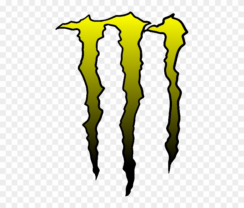 Korn Clipart Transparent - Yellow Monster Energy Logo #260051