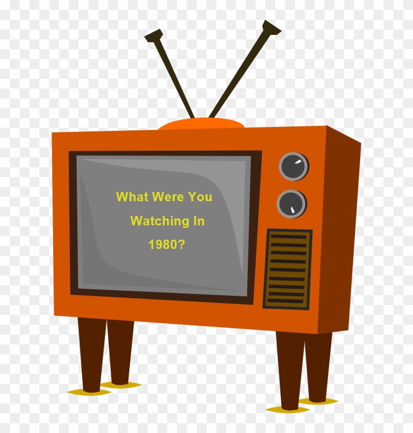 Funky Old Tv Black White Line Art 555px - Old Tv Clipart #260100