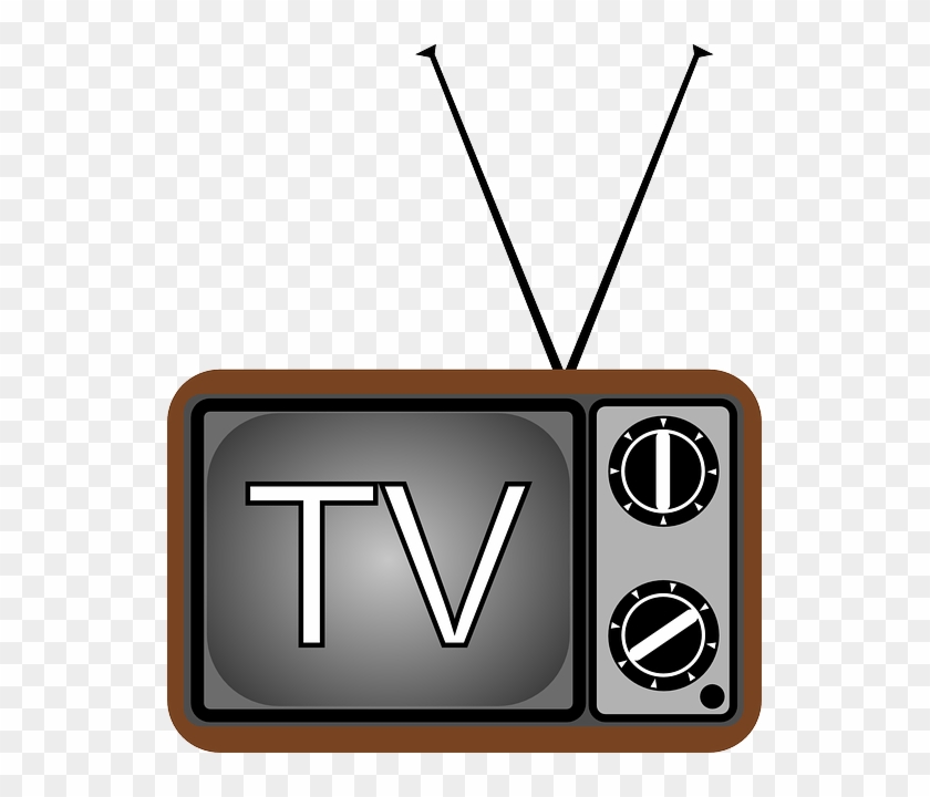 Antenna Television, Tv, Tube Tv, Vintage, Old, Antenna - Television Clipart #260177
