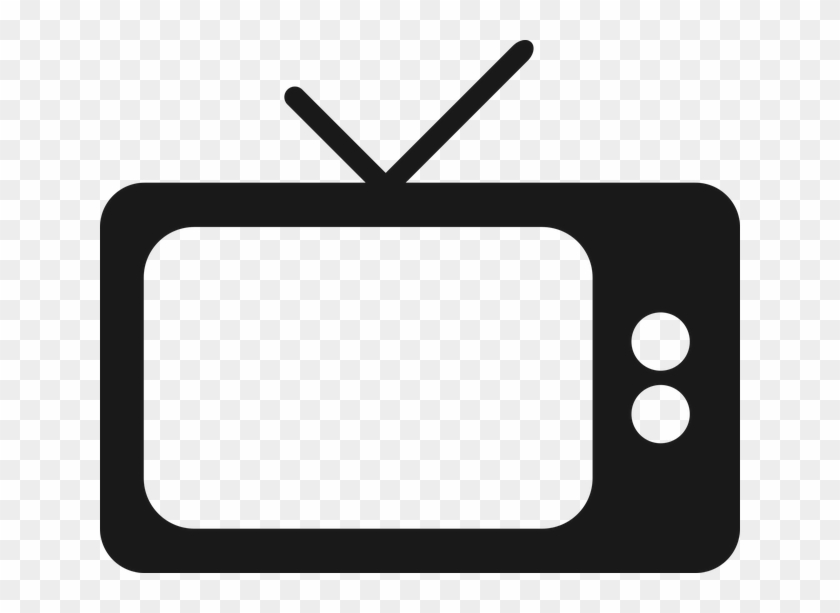 Tv Clipart Rectangle - Tv Vector #260204