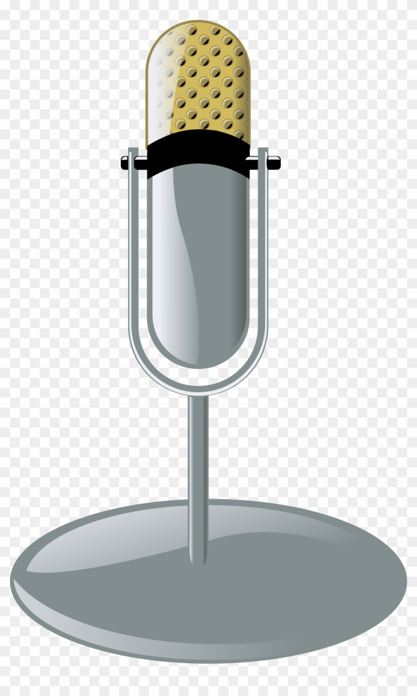 Old Microphone Cleanup Style - Microphone Clip Art #260216
