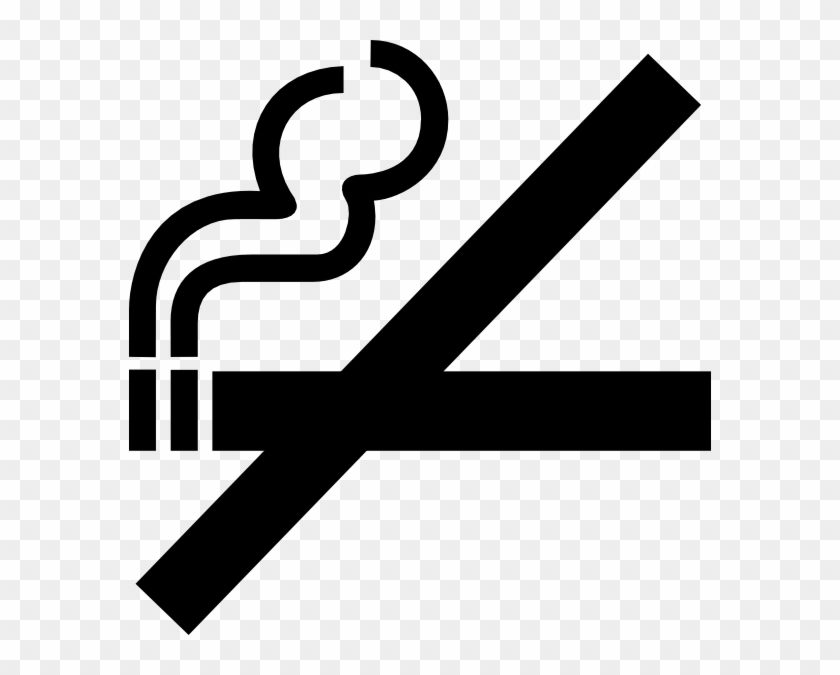 Pp No Smoke Clip Art - No Smoking Icon #260253