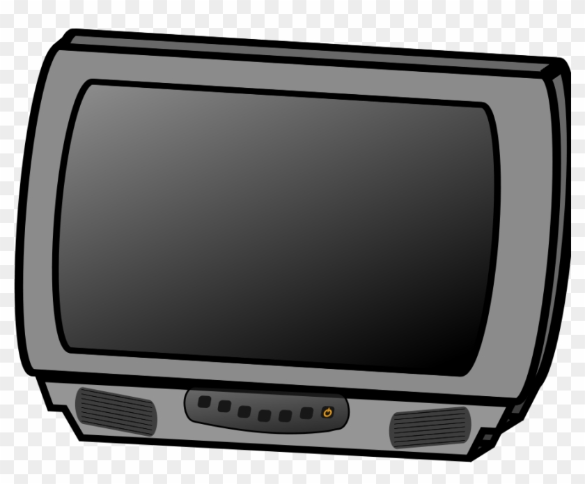 Television Tv Clipart, Vector Clip Art Online, Royalty - Dibujo De Una Television #260280