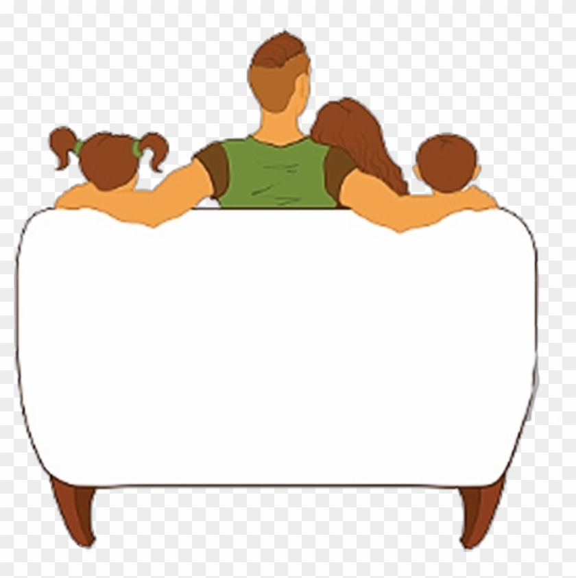 Television Family Cartoon Clip Art - Television #260288