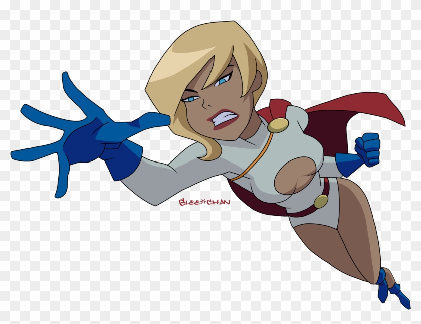 Power Girl By Glee-chan - Justice League Unlimited Power Girl #260331