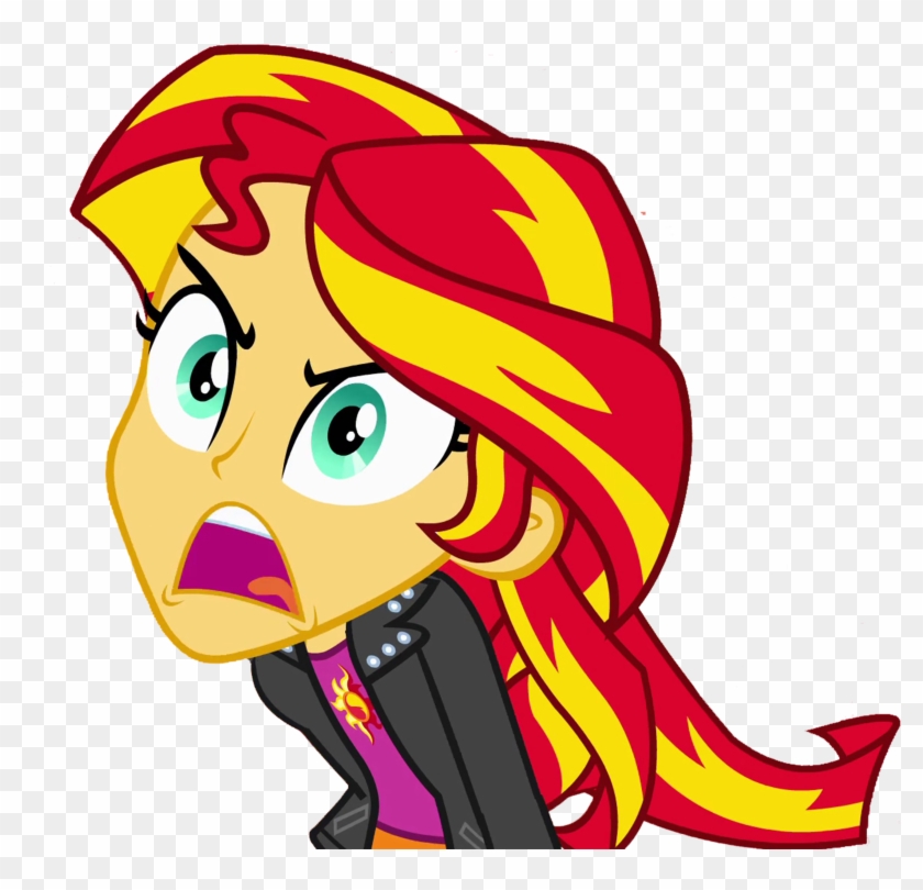 Sunset Shimmer Angry By Ytpinkiepie2 - My Little Pony Equestria Girls Sunset Shimmer 2014 #260423