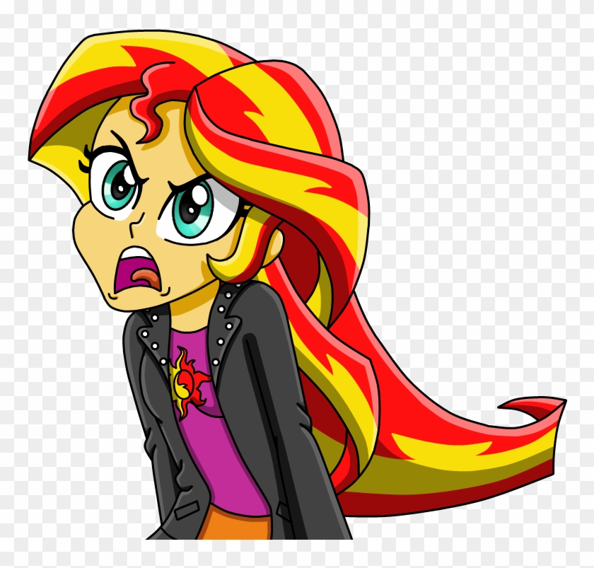 Sunset Shimmer Equestria Girl Yelling By Drinkyourvegetable - Equestria Girl Sunset Shimmer #260431