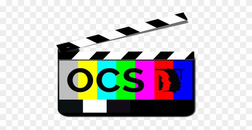 Clapper Board With Ocs Logo - Clapperboard #260482