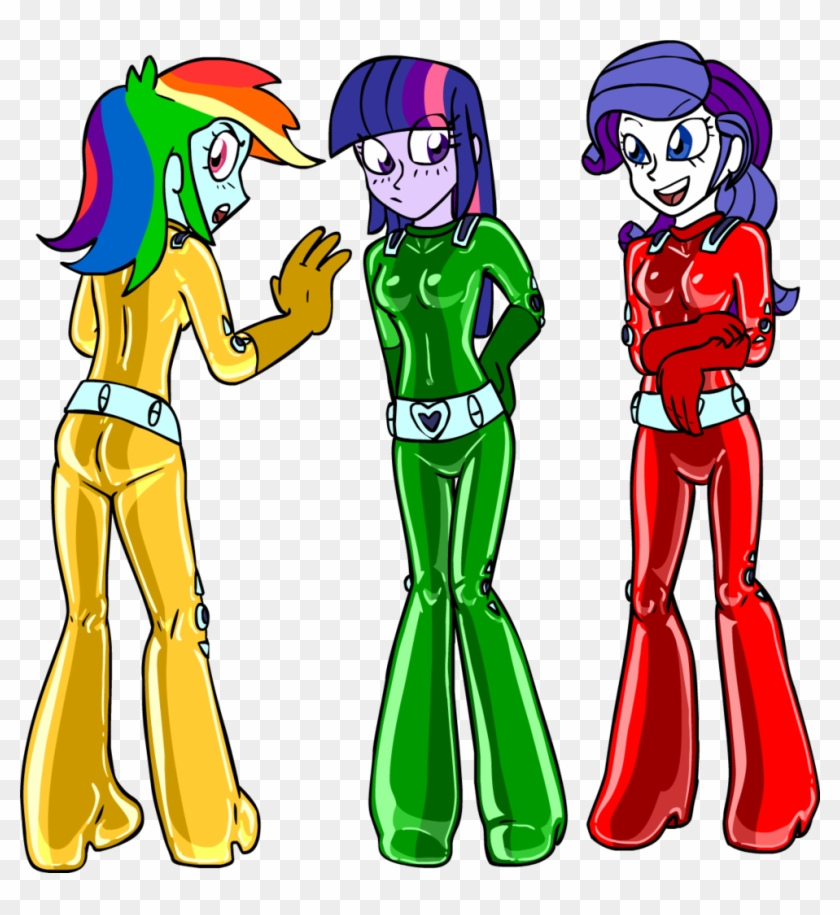 Equestria Girls In Spy Costumes By Shennanigma - My Little Pony Equestria Girls In Latex #260504