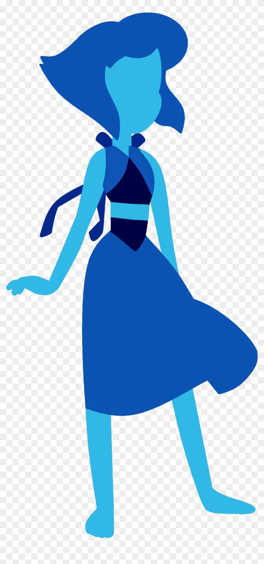 Child Silhouette Clipart - Lapislazuli Steven Universe #260508