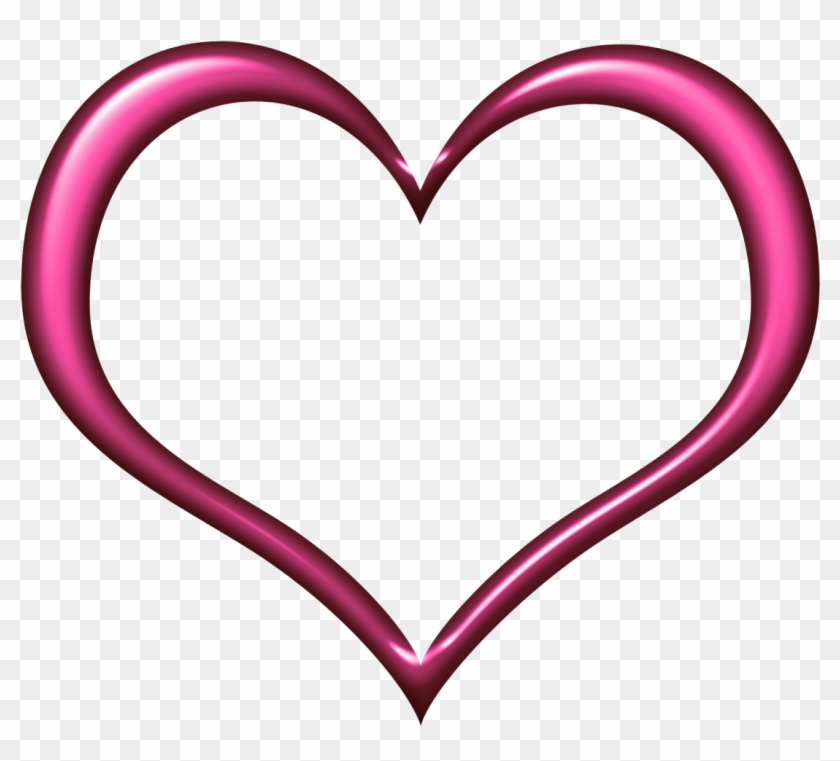 Clipart Coeur Fond Transparent - Cadre En Coeur #260594