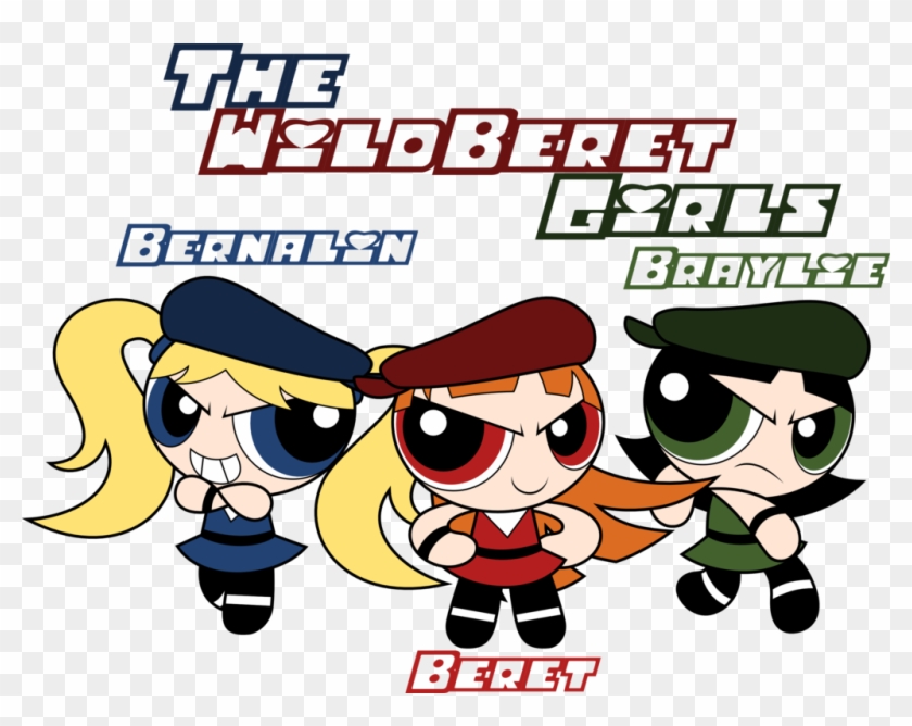 Ppg-the Wildberet Girls By Elica1994 - Ppg Fan Made #260607