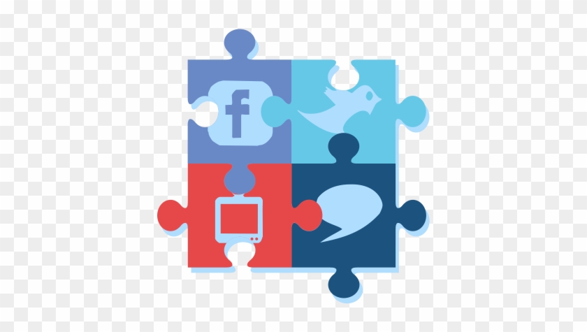 Social Media Campaign Planning Workshop Graphic - Jigsaw Puzzle #260608