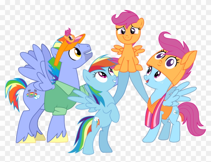 Extended Rainbow Family By Frownfactory - Download Wallpaper My Little Pony #260678