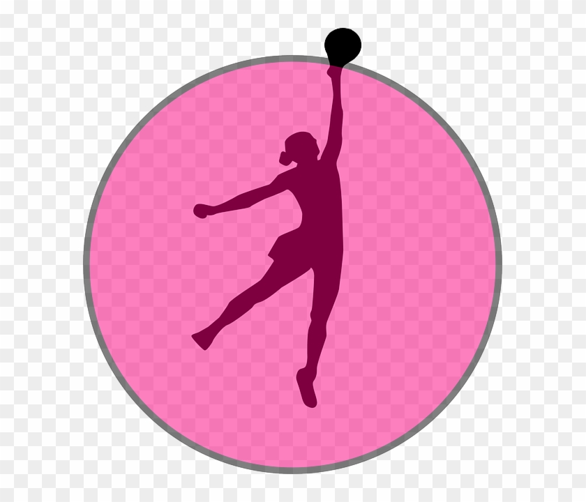 Gbb - Netball Silhouette #260773