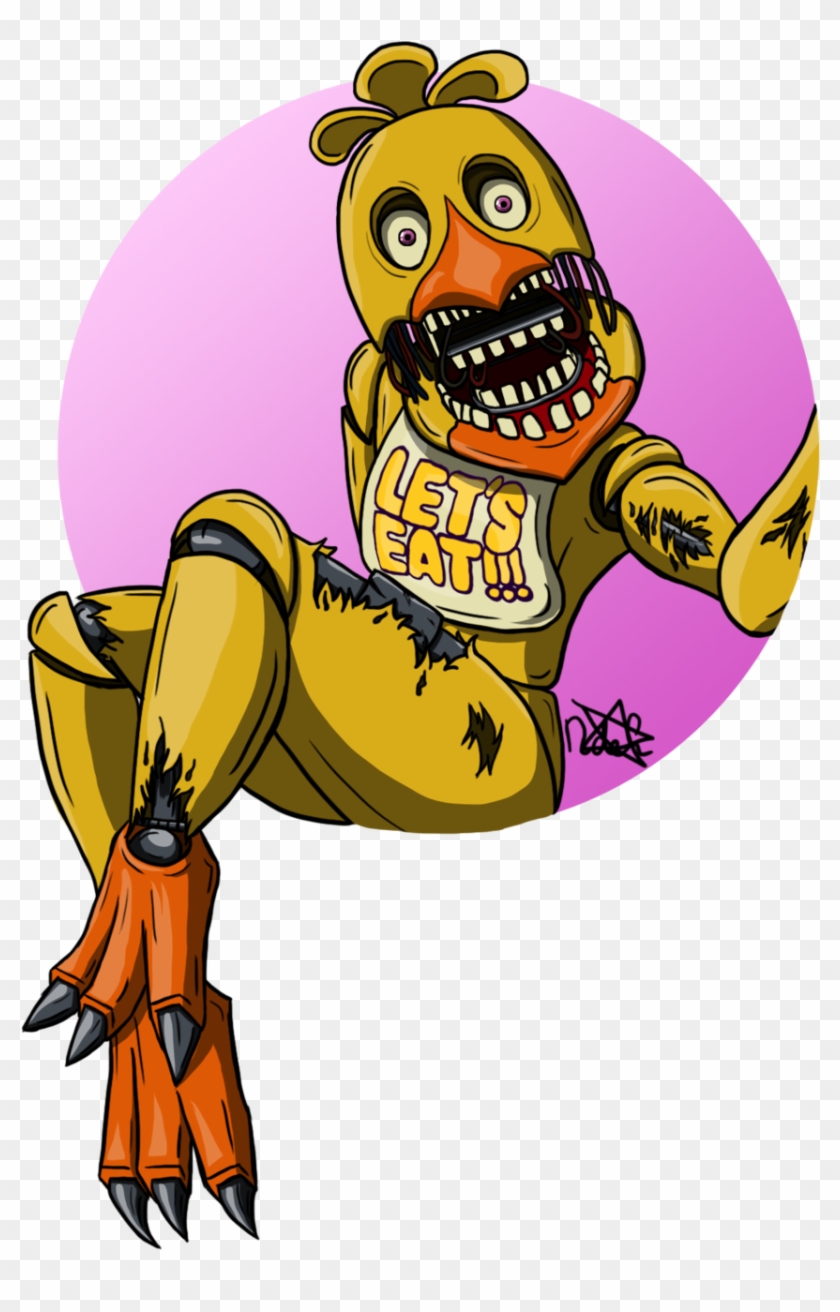 Chica The Chicken By Demiamuca - Chica The Chicken Drawings #260865