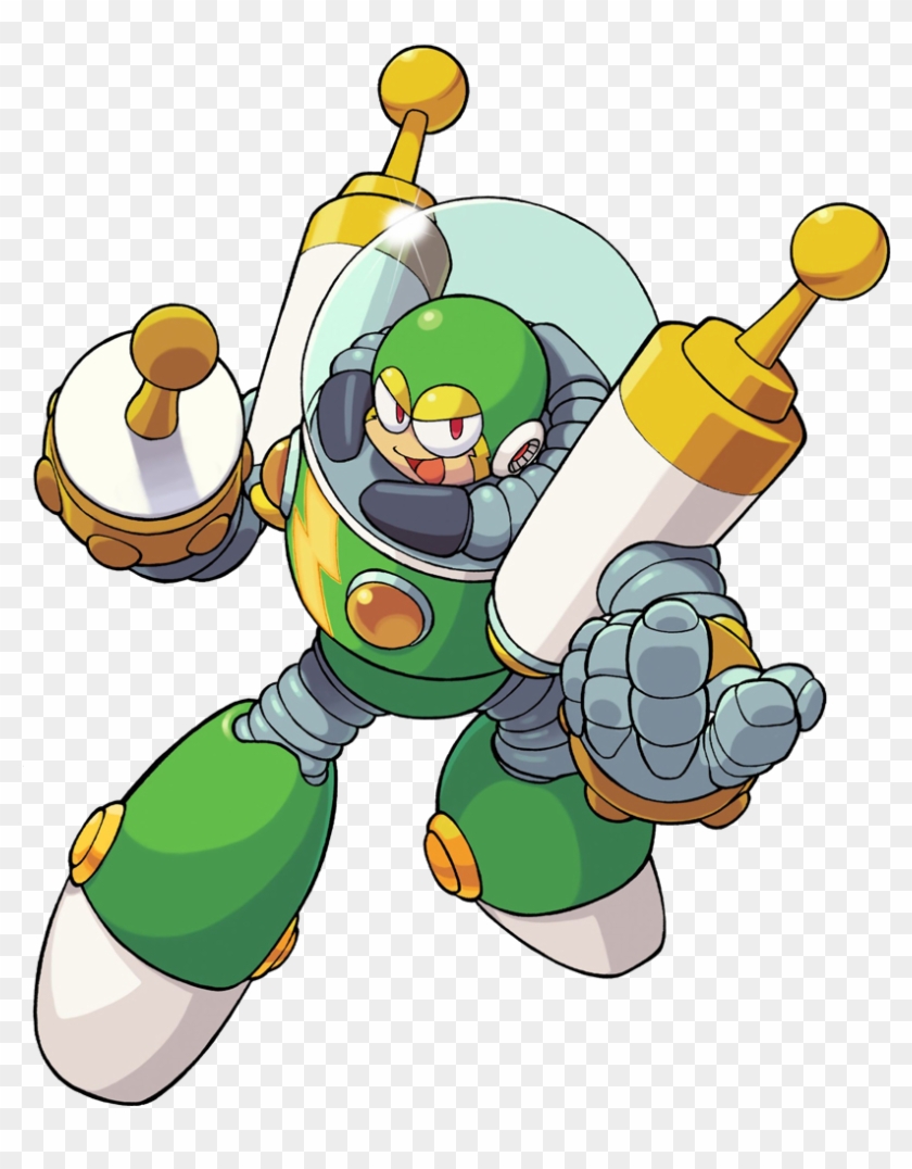 Dynamo Man - Megaman And Bass Ground Man #261008