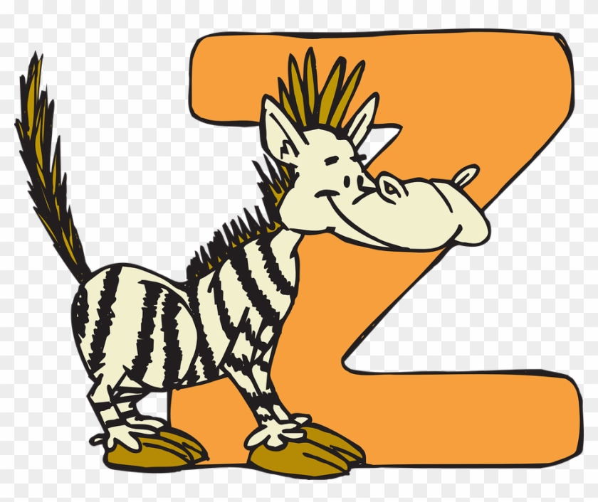 Animal Z Clip Art At Clker - Letters Of The Alphabet #261113