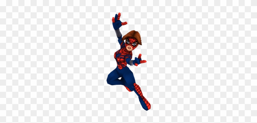 Super Girl Clipart Super Hero Squad - Marvel Super Hero Squad Online Black Suit Spider Girl #261118