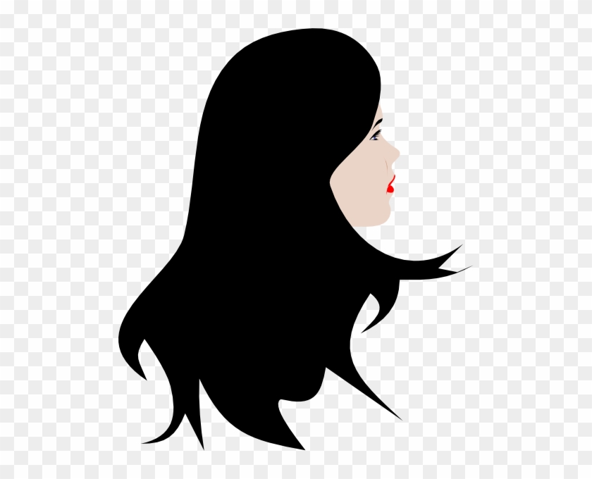 Clip Art Long Hair #261119