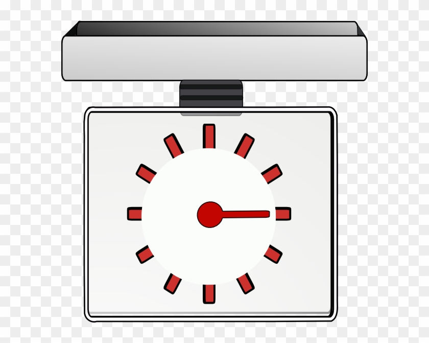 Weighing Scales Reading 3 Clip Art At Clker - Weighing Scale #261169