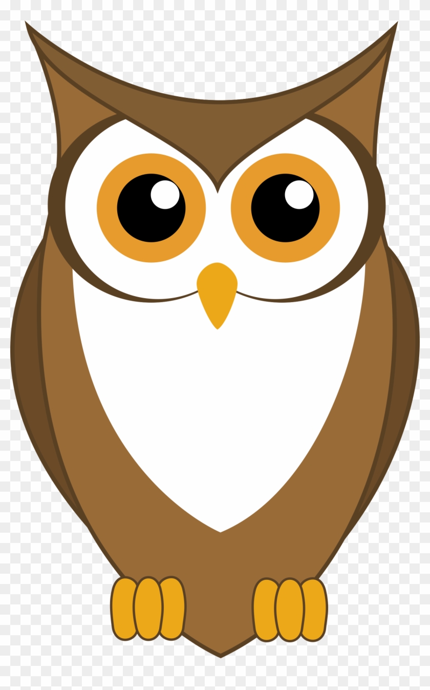 Clipart Of Baby Owl, Clipart Of Cute Owls, Clipart - Owl Vector #261284