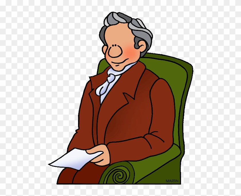 Famous People From Connecticut - Noah Webster Clipart #261291
