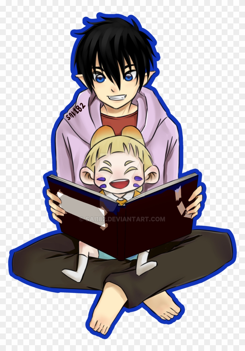 Usamaro X Rin Book Reading By Sai182 - Cartoon #261323