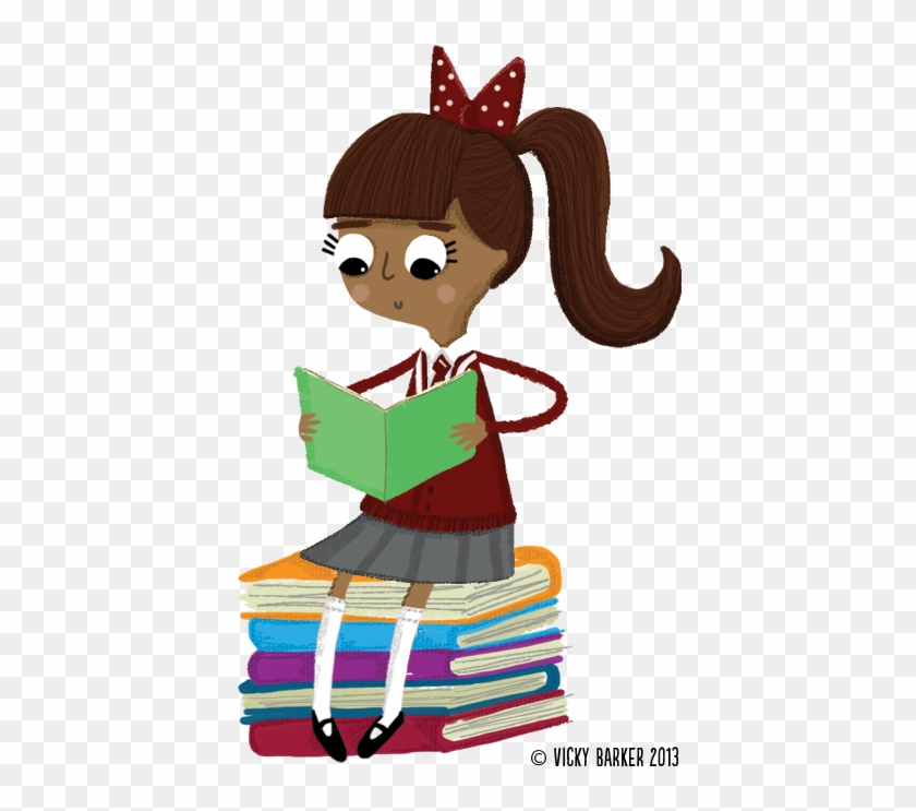 Book-girl Copy - Cartoon #261376