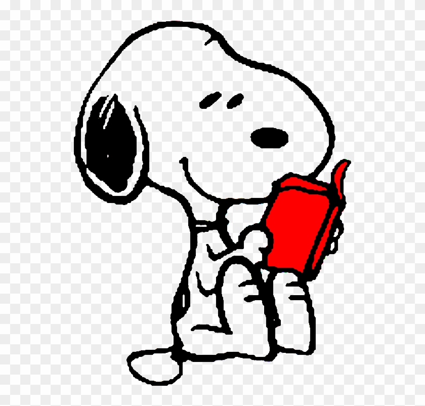 Snoopy Loves Very Much Reading Books By Bradsnoopy97 - Snoopy With A Book #261413