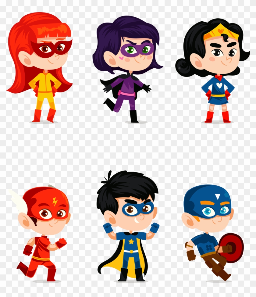 Clark Kent Superhero Cartoon Clip Art - Sdgs Kids Avengers #261483