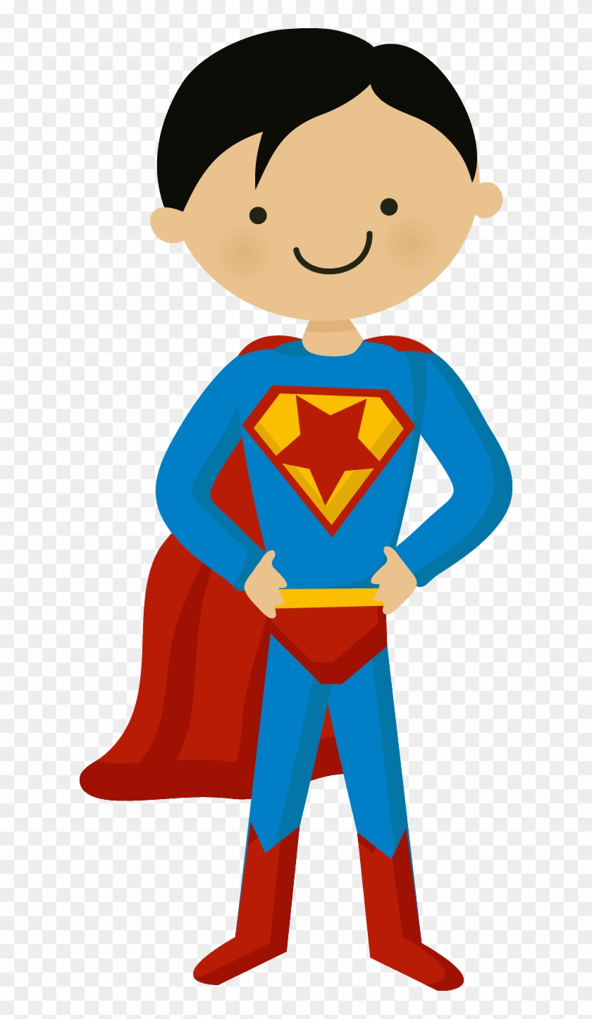 Superman Clipart Cartoon Character - Desenho De Pai Super Heroi - Free  Transparent PNG Clipart Images Download