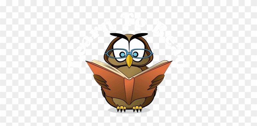 Learn To Read Logo - Owl Cartoon #261527