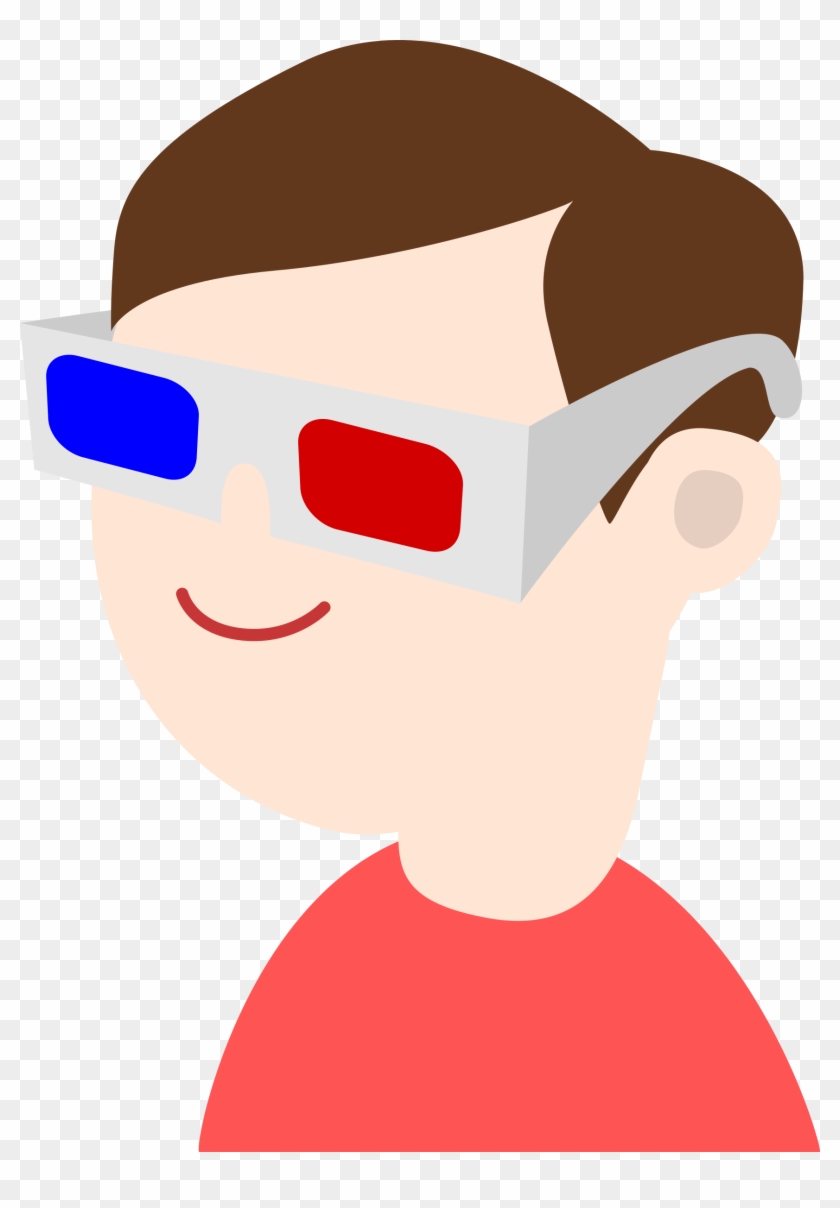 Big Image - 3d Glasses Clipart #261674