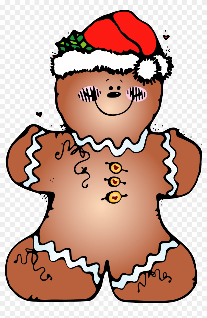 Gingerbread Clipart Melonheadz - Dj Inkers Christmas Clipart #261716