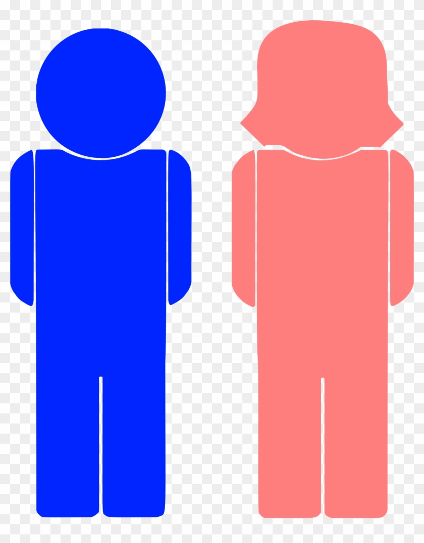 Big Image - Clip Art Male Female #261741