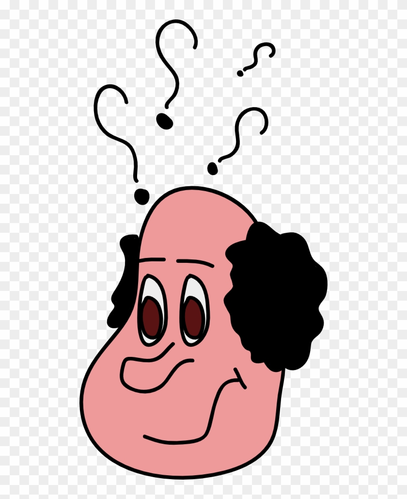 Clipart Bald Thinking Man 512x - صور شخص يفكر متحركه #261781