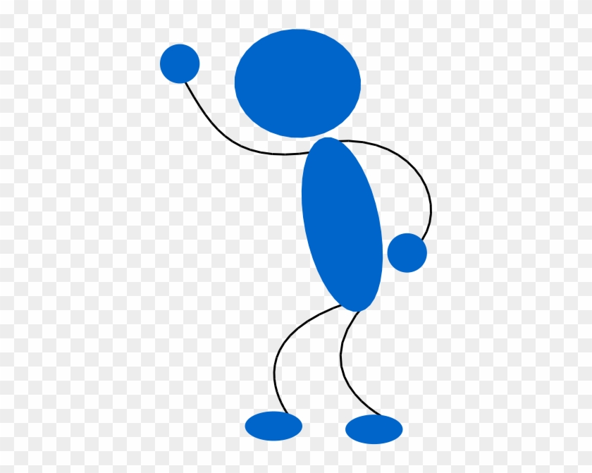 Blueman 304 Png Images - Stick Person Yelling #261819