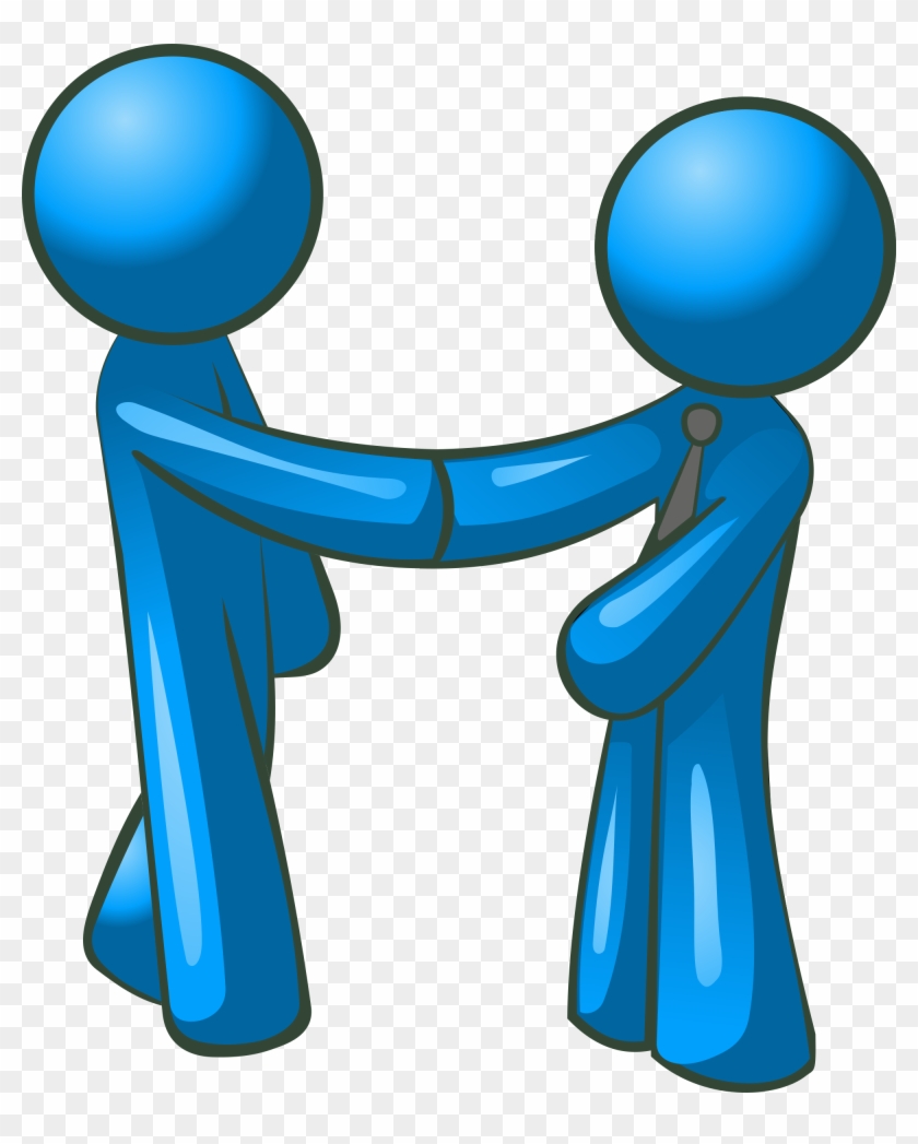 Men Shacking Hand Version - Shaking Hands Clip Art #261822