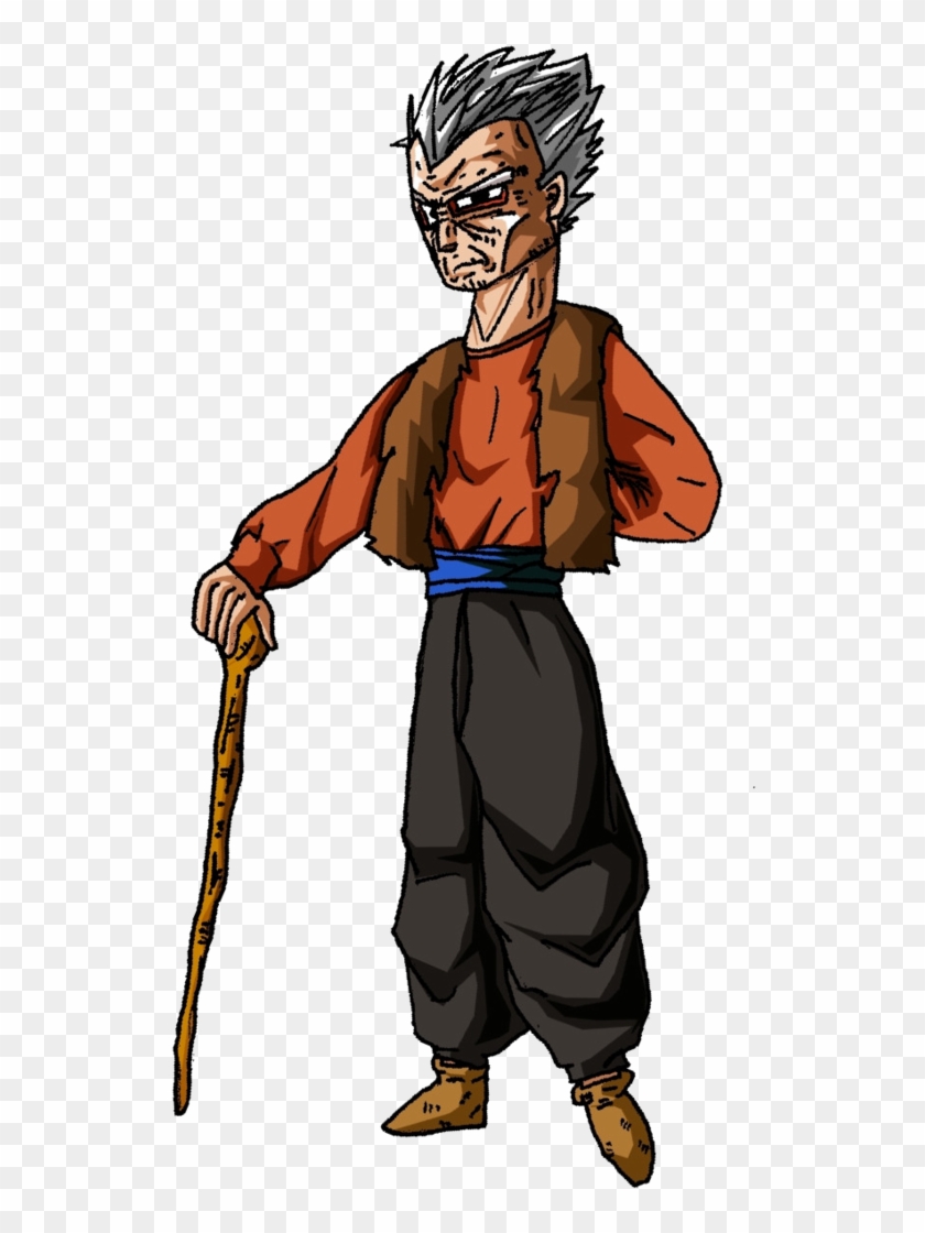 Old Man Vegeta By Kibasennin - Vegeta As An Old Man #261841