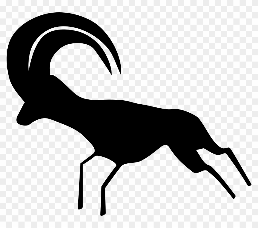 Cave Painting Animal Outlines #261886