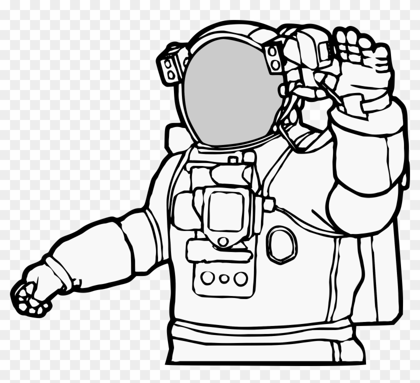 Big Image - Spaceman Clipart #261943