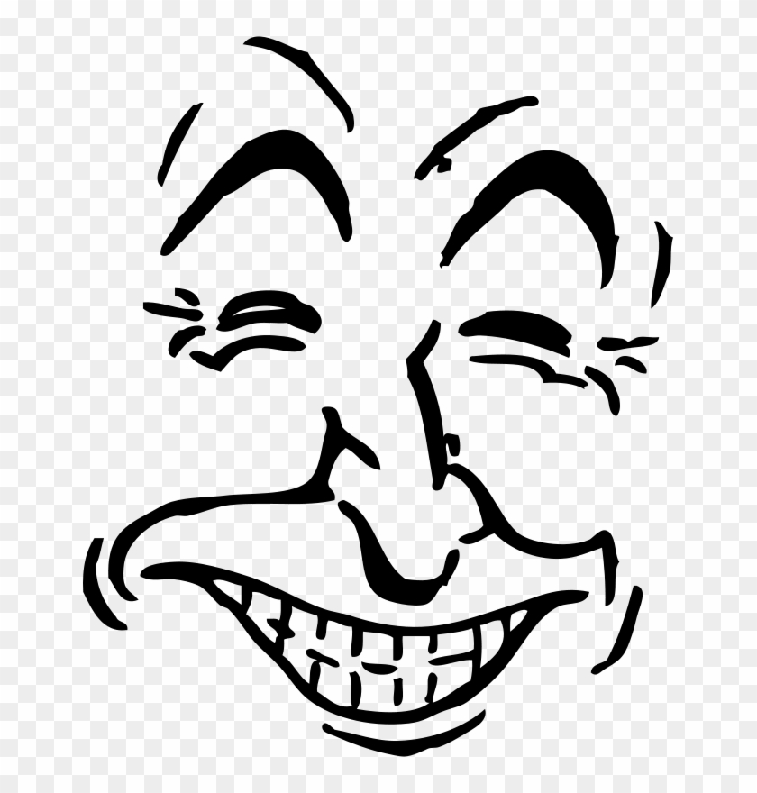 Laughing Face Clip Art At Clker - Funny Face Clip Art #262015