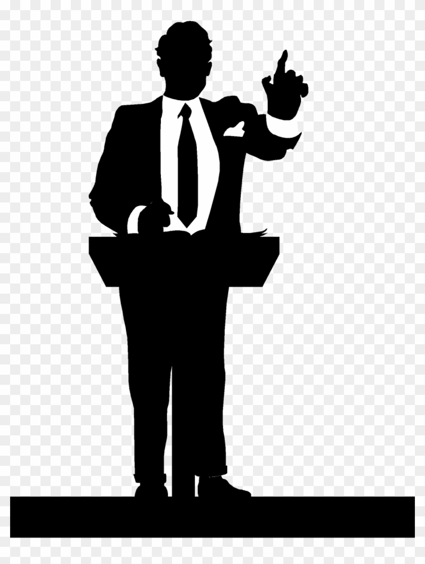 Public Speaking Orator Sermon Clip Art - Guest Speaker Clip Art #262072